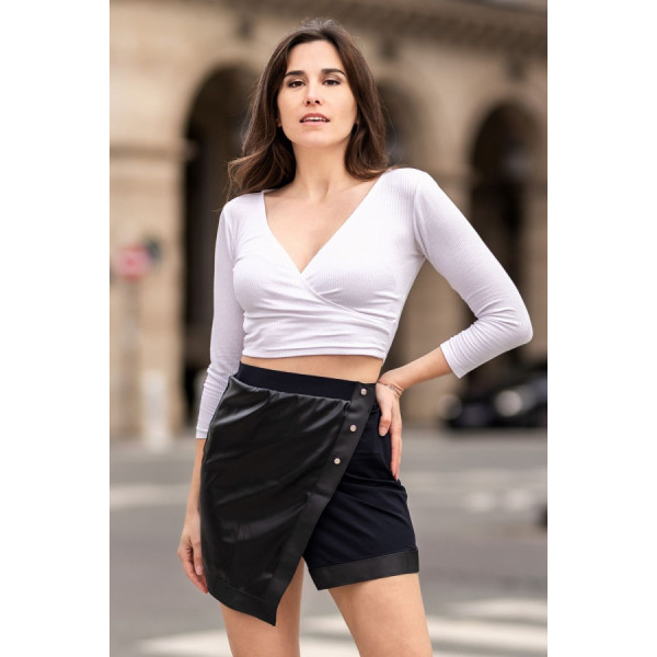 Jupe courte noire Mia 
